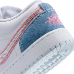 Air Jordan 1 Low Denim – White / Blue / Pink