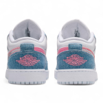 Air Jordan 1 Low Denim – White / Blue / Pink