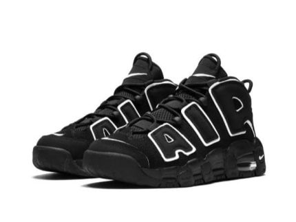 Nike Air More Uptempo ’96 Black White Sneakers