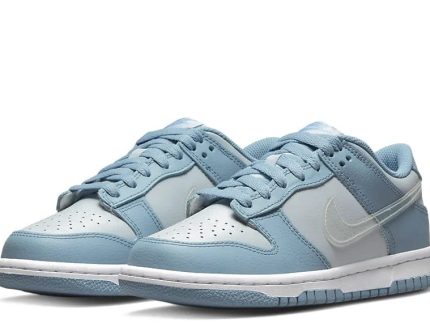 Nike Dunk Low Clear Blue Swoosh