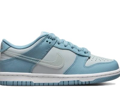 Nike Dunk Low Clear Blue Swoosh