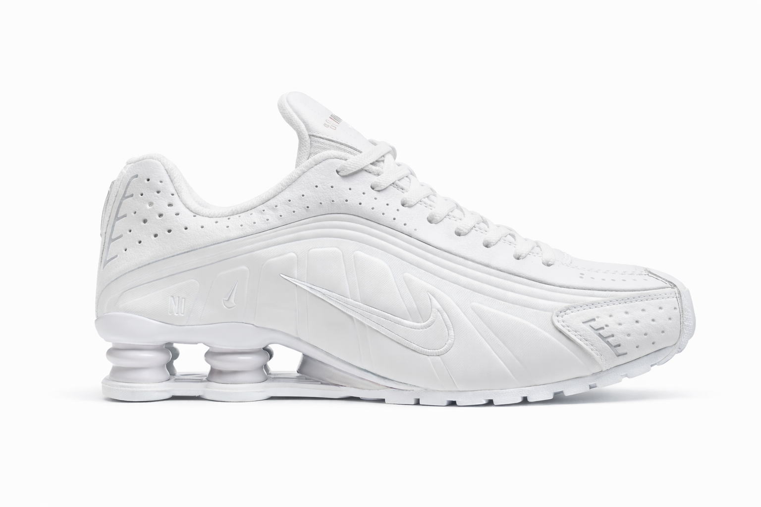 Nike Shox R4 Triple White sneakers Nike Shox R4 Triple White sneakers