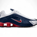 Nike Shox R4 White / Navy / Red